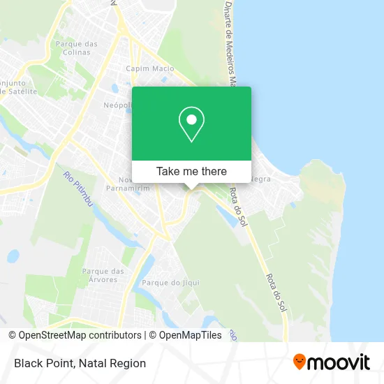 Black Point map