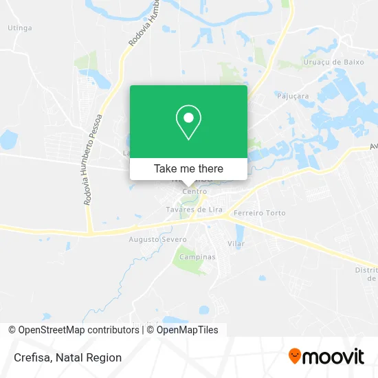 Crefisa map