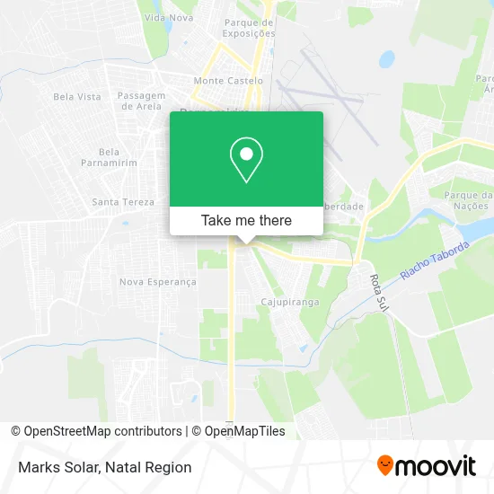 Marks Solar map
