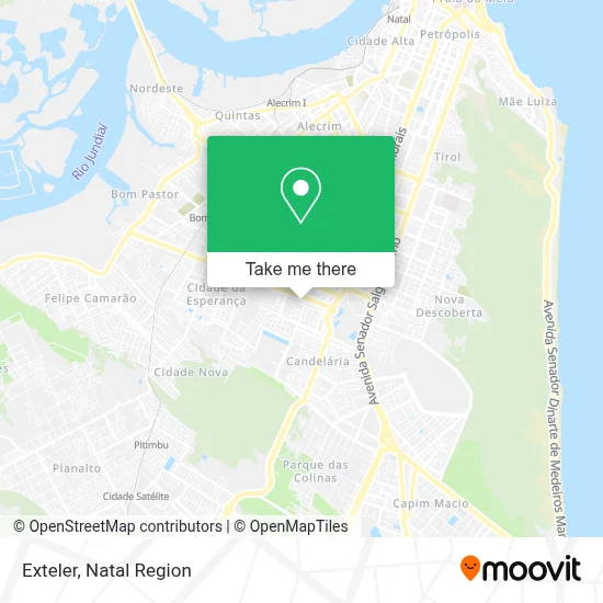 Exteler map
