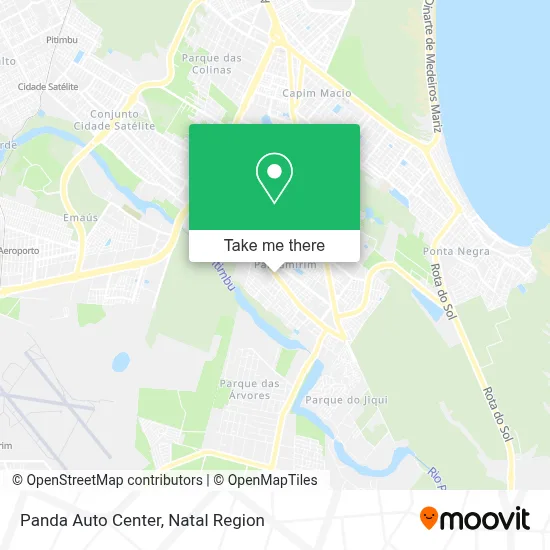 Panda Auto Center map