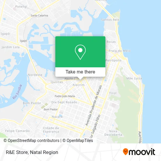 R&E Store map