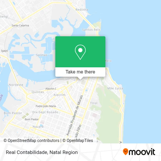 Real Contabilidade map