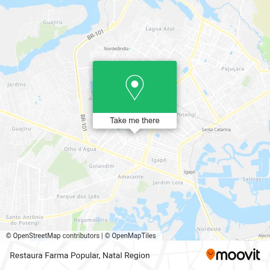 Restaura Farma Popular map