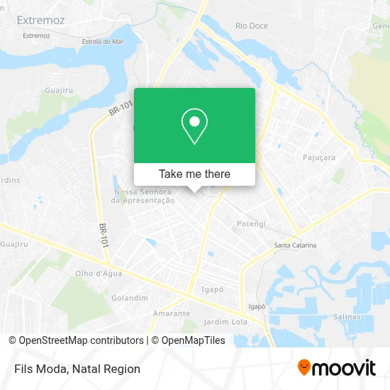 Fils Moda map