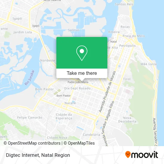 Digtec Internet map