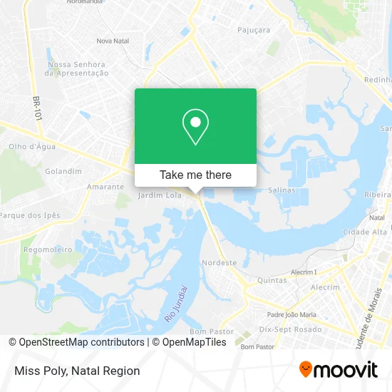 Miss Poly map