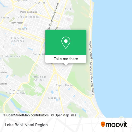 Leite Babi map