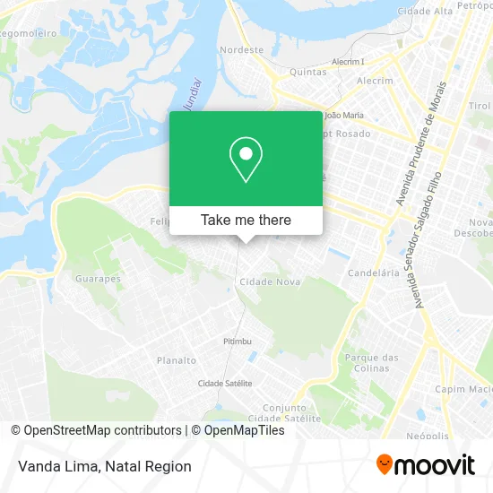 Vanda Lima map