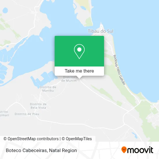 Boteco Cabeceiras map