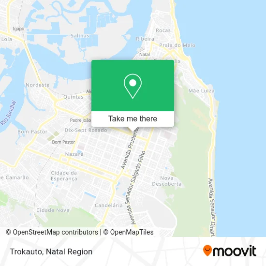 Trokauto map