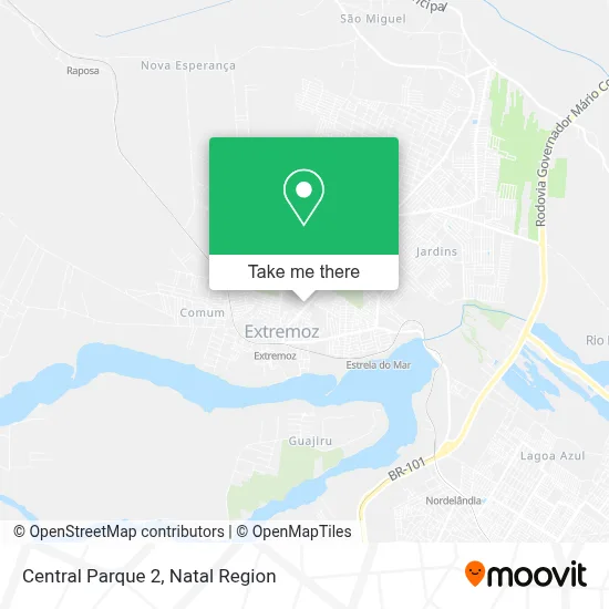 Central Parque 2 map