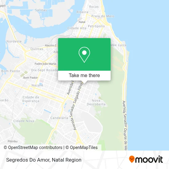 Segredos Do Amor map