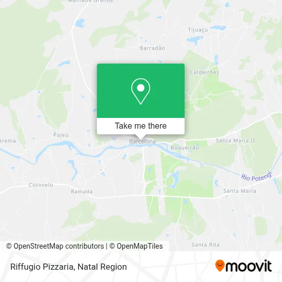 Riffugio Pizzaria map