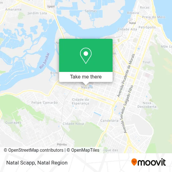 Natal Scapp map