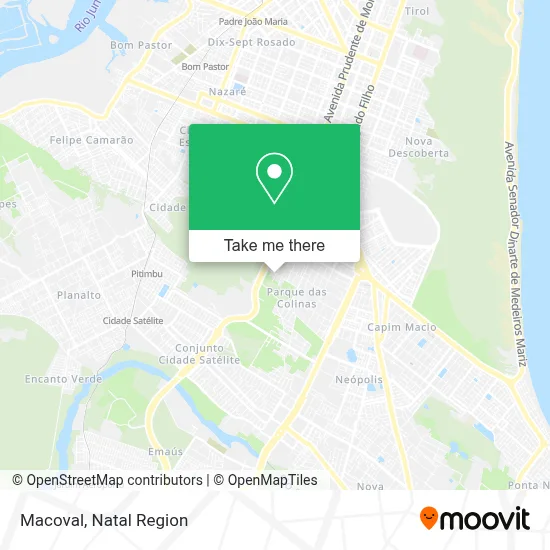 Macoval map