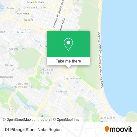 Df Pitanga Store map