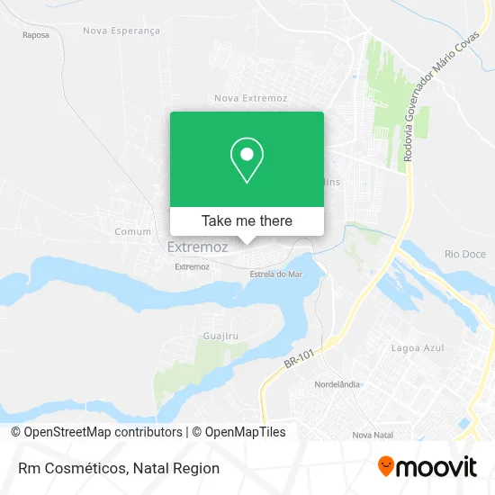Rm Cosméticos map