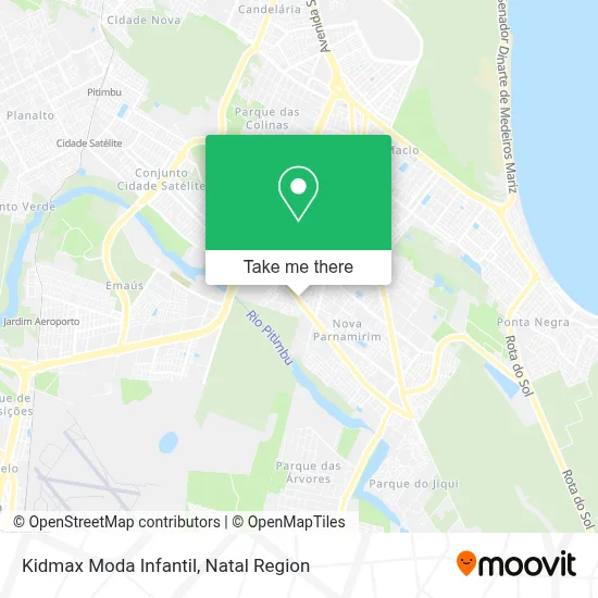 Kidmax Moda Infantil map