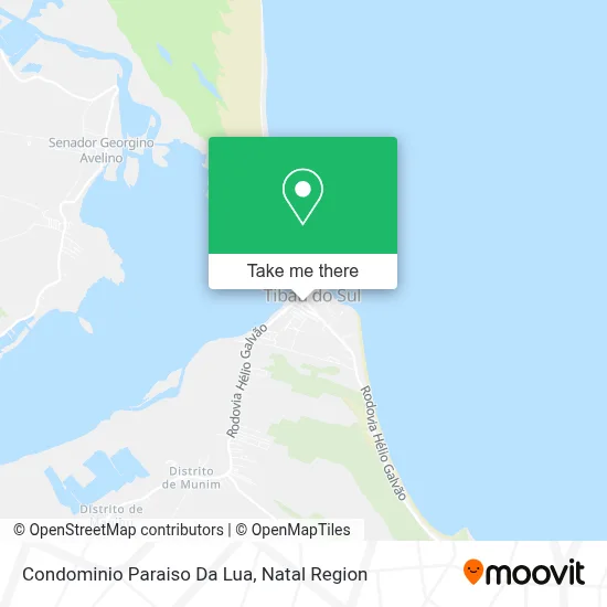 Condominio Paraiso Da Lua map
