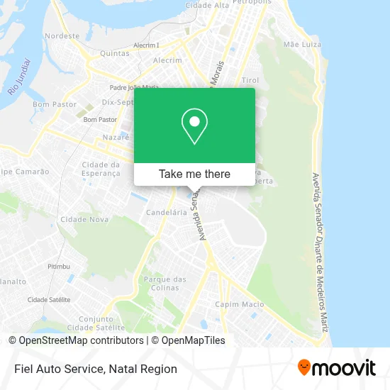 Fiel Auto Service map