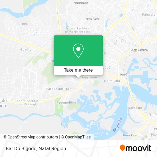 Bar Do Bigode map