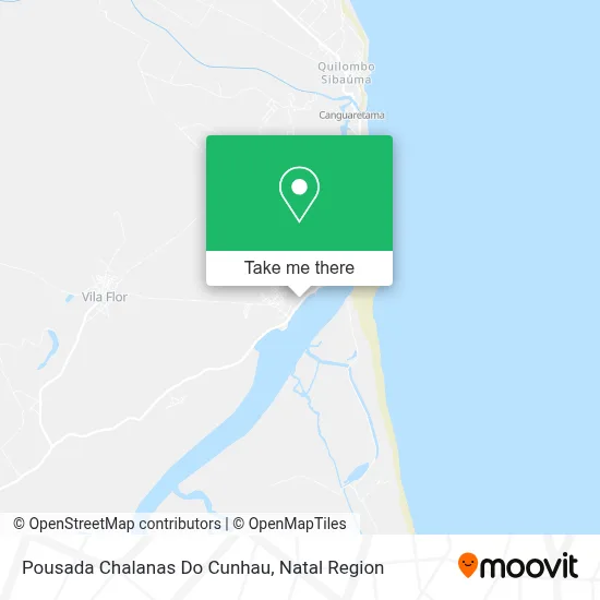 Pousada Chalanas Do Cunhau map