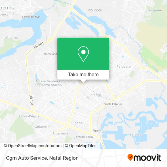 Cgm Auto Service map