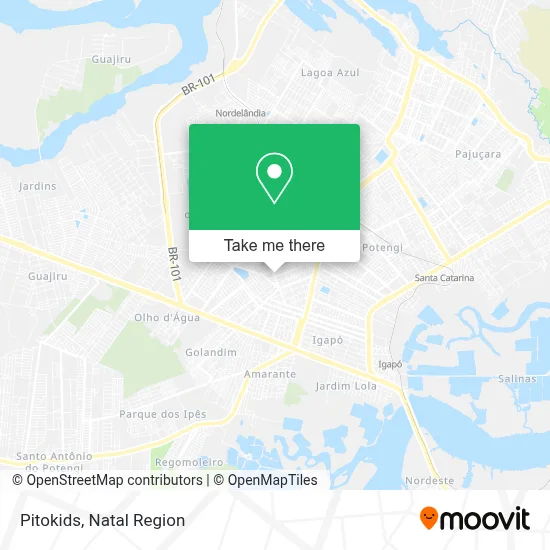 Pitokids map