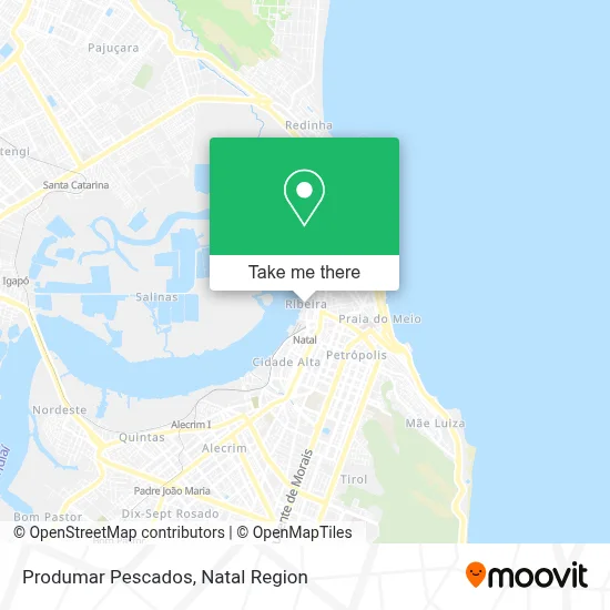 Produmar Pescados map