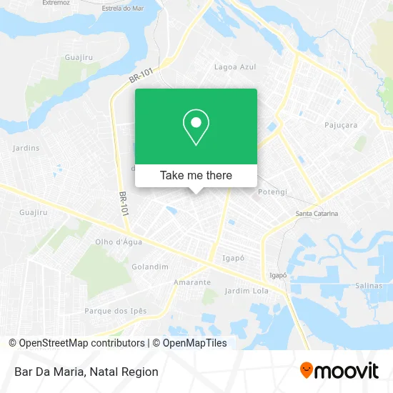 Bar Da Maria map
