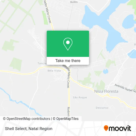 Shell Select map