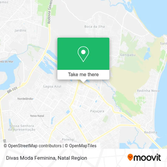 Divas Moda Feminina map