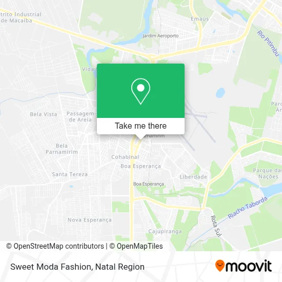Sweet Moda Fashion map