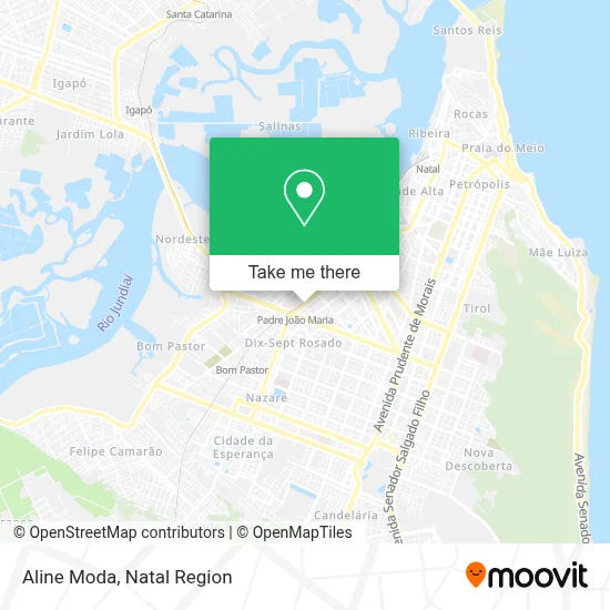 Aline Moda map