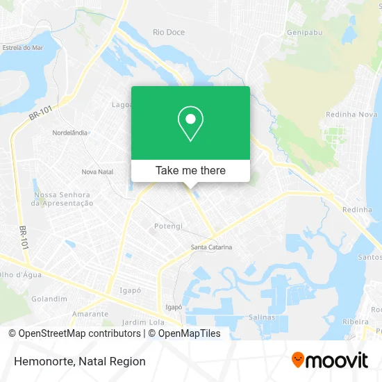 Hemonorte map