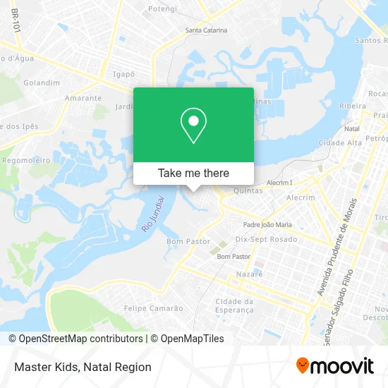 Master Kids map