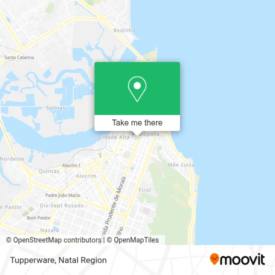 Tupperware map