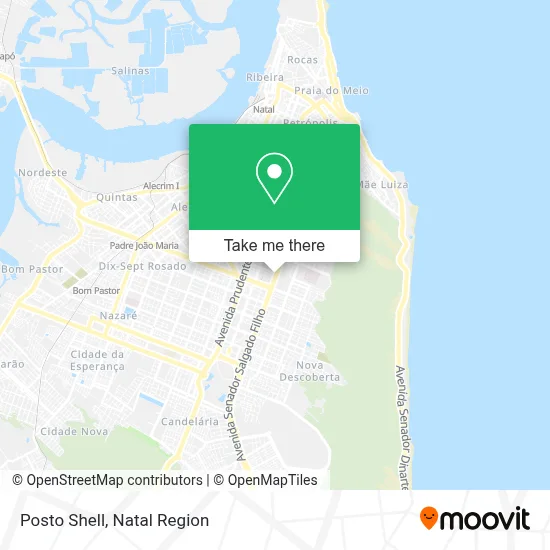 Posto Shell map