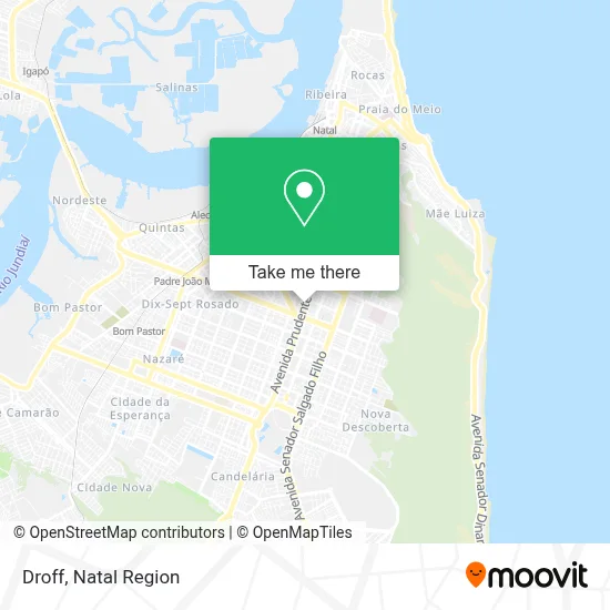 Droff map