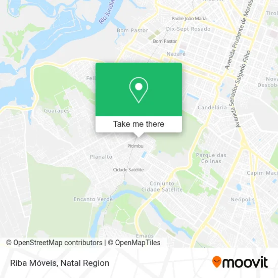 Riba Móveis map