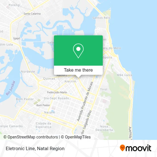 Eletronic Line map