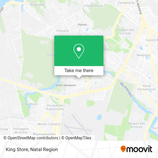King Store map