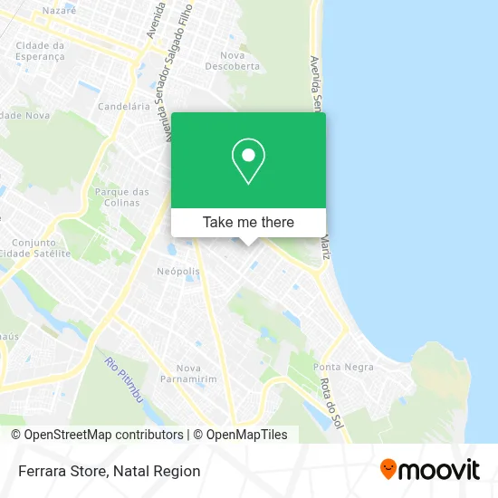 Ferrara Store map