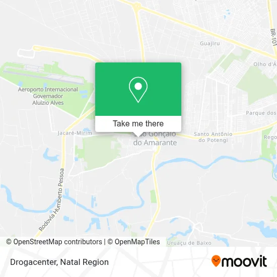 Drogacenter map
