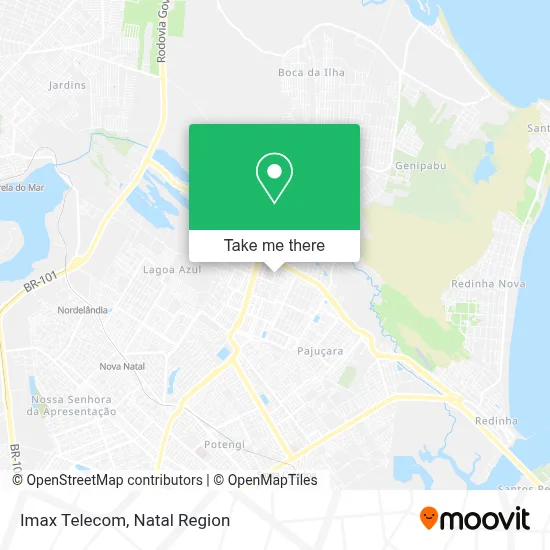 Imax Telecom map