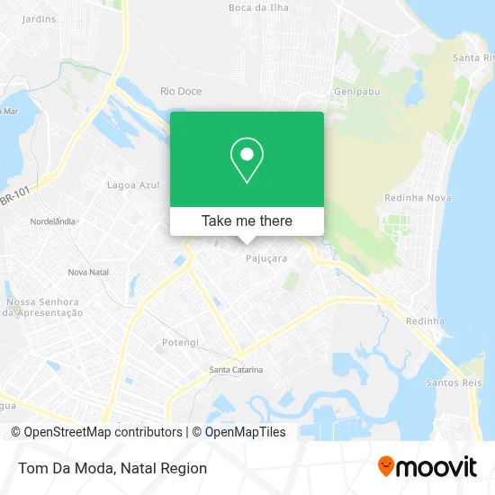 Tom Da Moda map