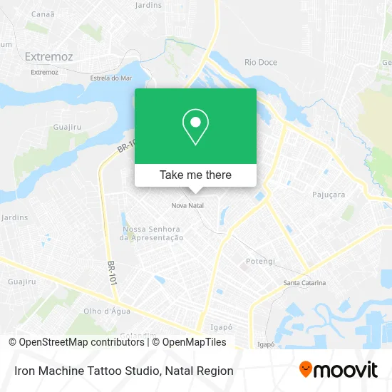 Iron Machine Tattoo Studio map