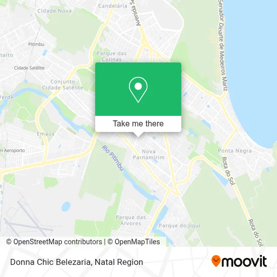 Donna Chic Belezaria map