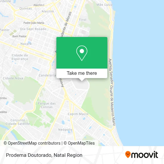 Prodema Doutorado map